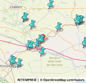 Mappa Via Valcesura, 44027 Migliarino FE, Italia (9.903)