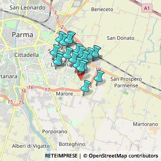 Mappa Via Alberto Savinio, 43123 Parma PR, Italia (1.2005)