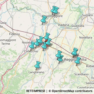 Mappa Via Alberto Savinio, 43123 Parma PR, Italia (14.19267)