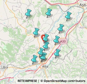 Mappa Via Canale, 12050 Castellinaldo d'Alba CN, Italia (6.55462)