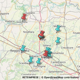 Mappa Via James Watt, 41012 Carpi MO, Italia (14.11154)