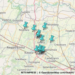 Mappa Viale Biondo Nicolò, 41012 Carpi MO, Italia (10.71615)