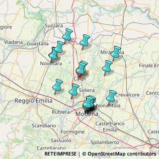 Mappa Via Antonio Gramsci, 41012 Carpi MO, Italia (13.0245)