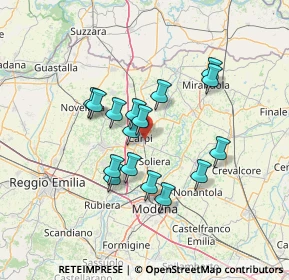 Mappa Via Publio Ovidio Nasone, 41012 Carpi MO, Italia (11.41375)