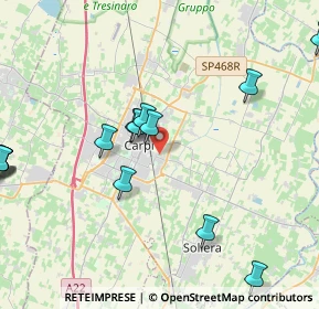 Mappa Via Publio Ovidio Nasone, 41012 Carpi MO, Italia (5.32467)