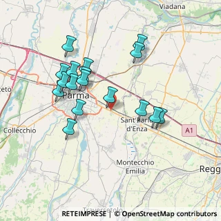 Mappa SS9, 43123 Parma PR, Italia (7.17059)