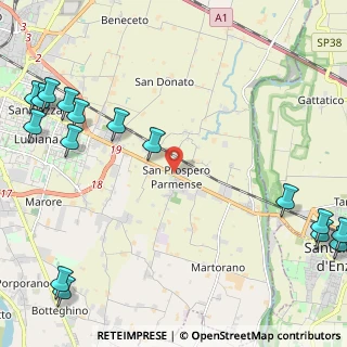 Mappa SS9, 43123 Parma PR, Italia (3.41563)