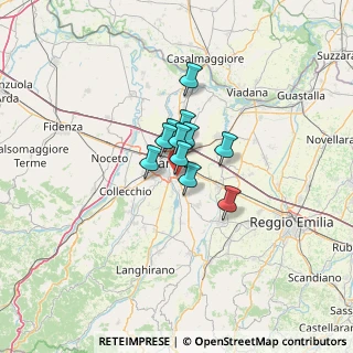 Mappa L.go Alfredo Bottai, 43123 Parma PR, Italia (6.52364)