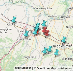 Mappa L.go Alfredo Bottai, 43123 Parma PR, Italia (11.69077)