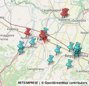 Mappa L.go Alfredo Bottai, 43123 Parma PR, Italia (16.90222)