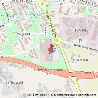 Mappa Via Largo A Bottai, 43100 Parma, Parma (Emilia Romagna)