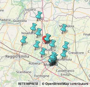 Mappa Via A. Usodimare, 41012 Carpi MO, Italia (12.22)