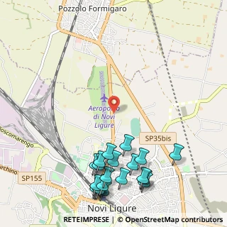 Mappa Strada Alessandria, 15067 Novi Ligure AL, Italia (1.418)