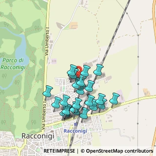 Mappa Via Caravaggio, 12035 Racconigi CN, Italia (0.4304)