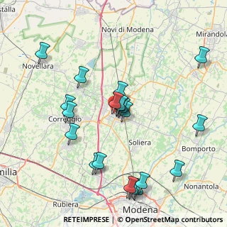 Mappa Via Magellano, 41012 Carpi MO, Italia (8.2545)