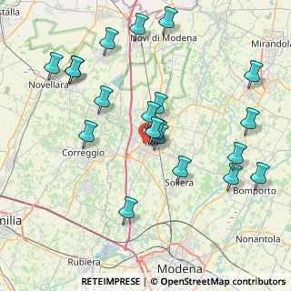Mappa Via Lenin, 41012 Carpi MO, Italia (8.697)