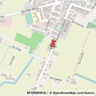 Mappa Via F. Cavatorti, 47, 42040 Campegine, Reggio nell'Emilia (Emilia Romagna)