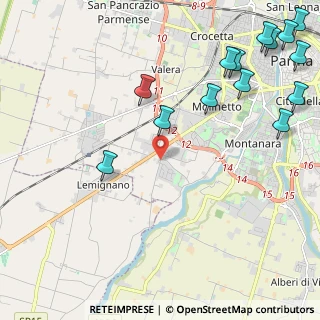 Mappa Strada di Vigheffio, 43125 Parma PR, Italia (3.04571)