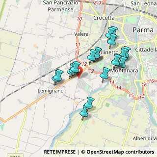 Mappa Strada di Vigheffio, 43125 Parma PR, Italia (1.659)