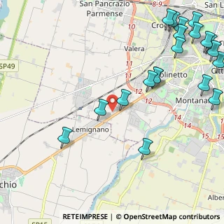 Mappa Strada Bergonzi, 43125 Parma PR, Italia (3.078)