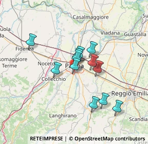 Mappa Viale F.G. Du Tillot, 43123 Parma PR, Italia (10.85833)