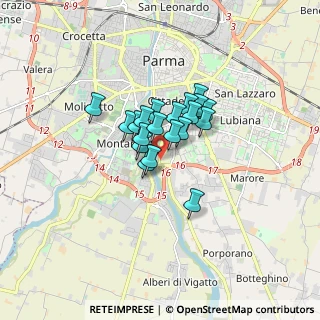 Mappa Viale F.G. Du Tillot, 43123 Parma PR, Italia (0.992)