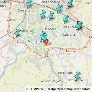 Mappa Viale F.G. Du Tillot, 43123 Parma PR, Italia (2.94071)