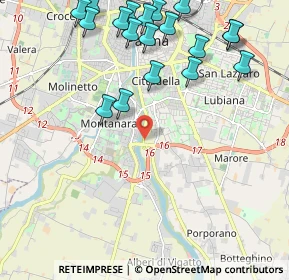 Mappa Viale F.G. Du Tillot, 43123 Parma PR, Italia (2.62263)