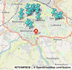 Mappa Viale F.G. Du Tillot, 43123 Parma PR, Italia (2.29765)