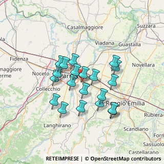 Mappa Via Alda Lagazzi, 43123 Parma PR, Italia (11.4565)
