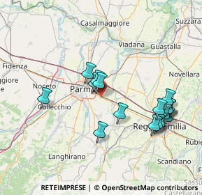 Mappa Via Alda Lagazzi, 43123 Parma PR, Italia (15.38294)