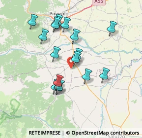 Mappa Via Barrata, 10061 Cavour TO, Italia (6.88588)