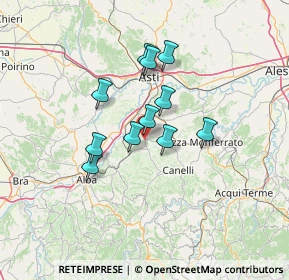 Mappa Strada Bastia, 14055 Costigliole d'Asti AT, Italia (10.21273)
