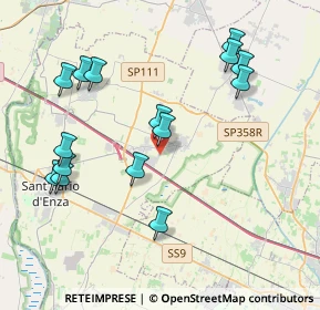 Mappa Via Caduti di Nassiriya, 42040 Campegine RE, Italia (4.31667)