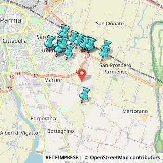 Mappa Strada Nuova di Coloreto, 43123 Parma PR, Italia (1.8065)