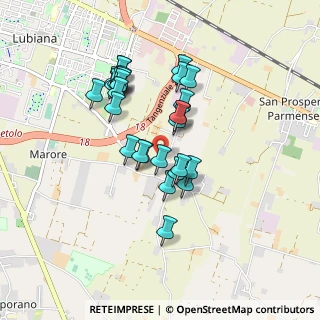 Mappa Strada Nuova di Coloreto, 43123 Parma PR, Italia (0.76071)