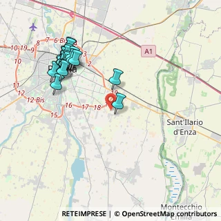 Mappa Strada Nuova di Coloreto, 43123 Parma PR, Italia (4.4945)
