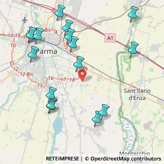 Mappa Strada Nuova di Coloreto, 43123 Parma PR, Italia (5.26313)