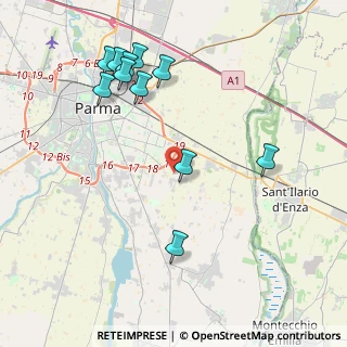 Mappa Strada Nuova di Coloreto, 43123 Parma PR, Italia (4.48909)