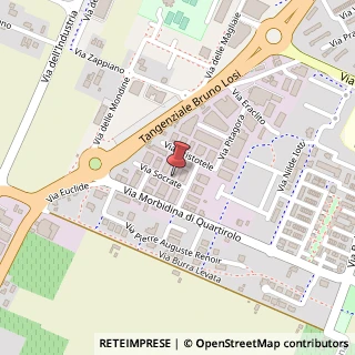 Mappa Via Socrate, 6, 41012 Carpi, Modena (Emilia Romagna)