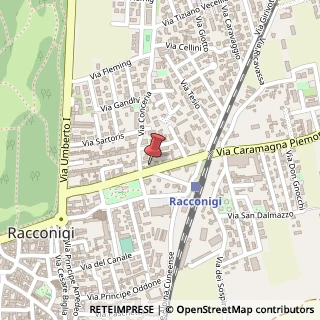 Mappa Corso Regina Elena, 35, 12035 Racconigi, Cuneo (Piemonte)