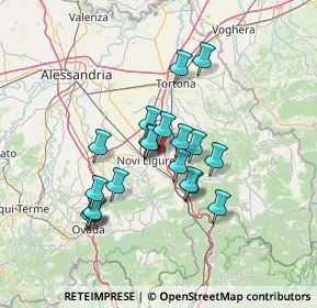 Mappa Strada del Fossato, 15067 Novi Ligure AL, Italia (10.877)