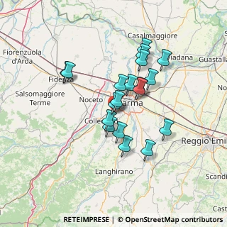 Mappa Via Giuseppe di Vittorio, 43044 Collecchio PR, Italia (11.43947)
