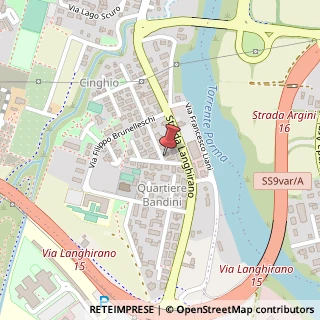 Mappa Via Pier della Francesca, 3, 43124 Parma, Parma (Emilia Romagna)