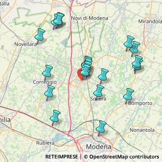 Mappa Via Etna, 41012 Carpi MO, Italia (8.169)