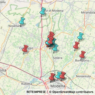 Mappa Via Etna, 41012 Carpi MO, Italia (7.238)