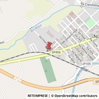 Mappa Via Fratelli Rosselli, 2, 14049 Nizza Monferrato, Asti (Piemonte)