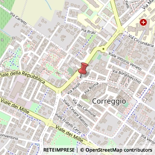 Mappa 42015 Correggio RE, Italia, 42015 Correggio, Reggio nell'Emilia (Emilia Romagna)