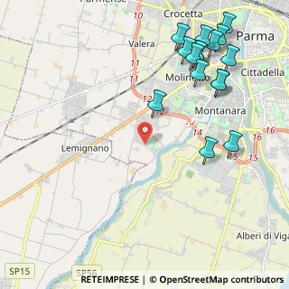 Mappa Via Vincenzo Re, 43125 Parma PR, Italia (2.69563)