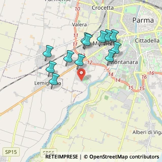 Mappa Via Vincenzo Re, 43125 Parma PR, Italia (1.77417)